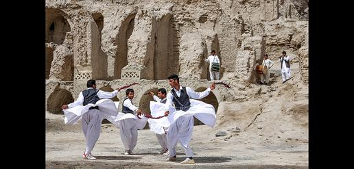Nowruz traditional sword dance in Sistan & Baluchestan