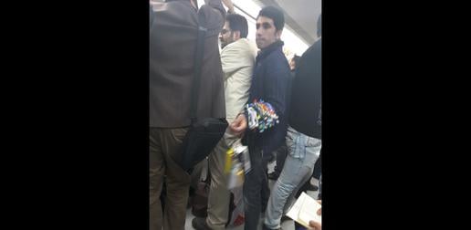چند روز مانده به عید، دست‎فروشان به مترو بازگشتند