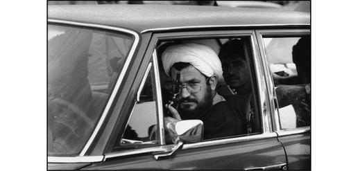 An unknown cleric carries a gun, Tehran, Februay 1979
