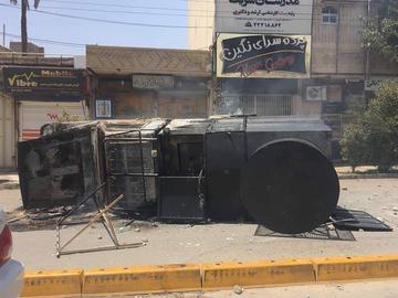 Aftermath of Kazerun protests, by IranWire citizen journalist