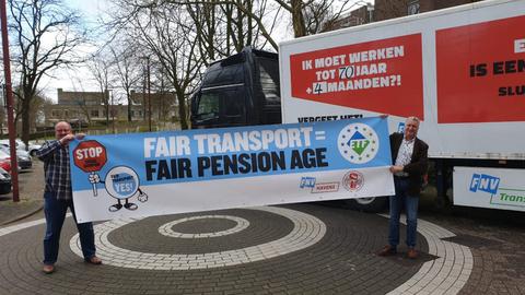 The union campaigns on rights for workers, including fair pensions