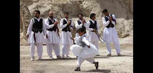 Nowruz traditional sword dance in Sistan & Baluchestan