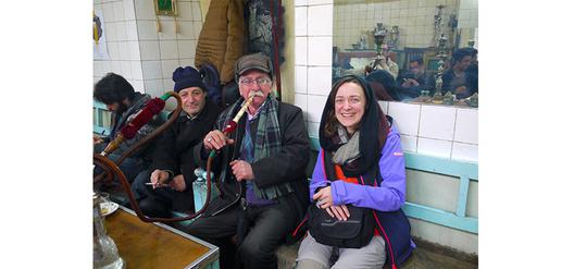 Nargile smoking place near the Bazaar 