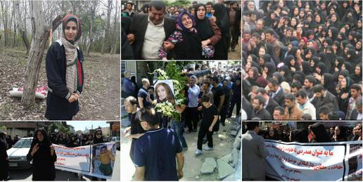 صدور حکم دو متهم به قتل زن دارابکلایی؛اعدام در ملاعام، 25 سال زندان و شلاق