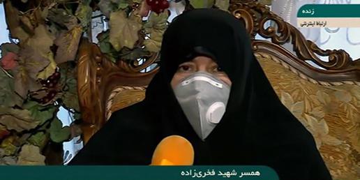 در این ویدیو صدای فردی بود که به طور واضح  شنیده می‌شد. او ابتدا جملاتی را برای یادآوری می‌گفت و همسر فخری‌زاده آن‌ها را بیان می‌کرد.