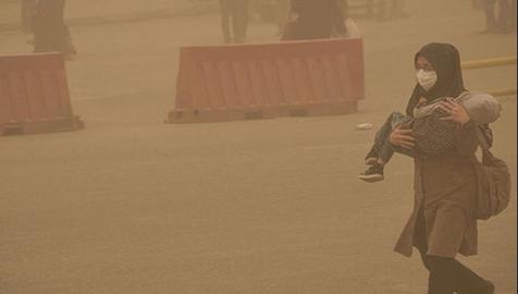 In addition to coronavirus, the people of Khuzestan are now battling severe dust storms and high levels of air pollution