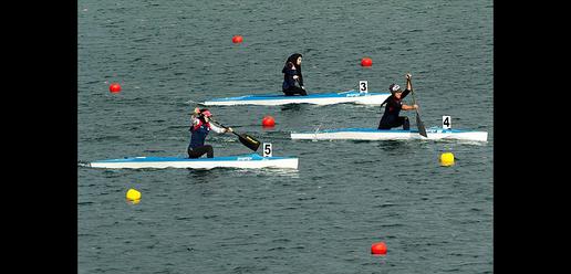 Female Kayak Championship Finishes