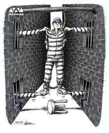 حبس‌خانالاردا اعداما قارشی چارشنبه‌ آخشاملاری