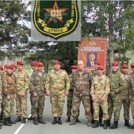 Vadim Starov, president and chief instructor of the Systema Spetsnaz International Training Center, in the training camp of Russian Red Beret special forces