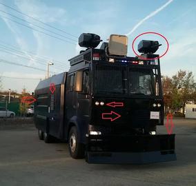 Heavy water cannon TITAN 6X4/6X6 manufactured by the South Korean manufacturer Jino Motors