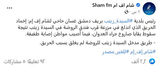 سانا: مقتل 3 عناصر من النظام السوري بقصف إسرائيلي