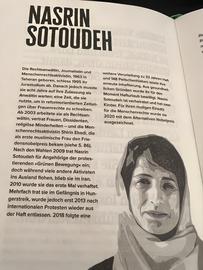 رونمایی از کتاب «زنان  شجاع  ایران؛ ما نمی‌ترسیم» در فرانکفورت آلمان