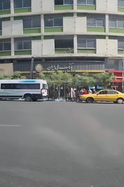 حضور پررنگ ماشین‌های گشت ارشاد، ولیعصر، تهران