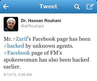 Zarif, Hacked But Unscathed