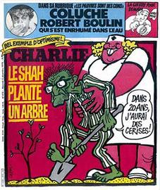 Charlie Hebdo on Shah and Khomeini