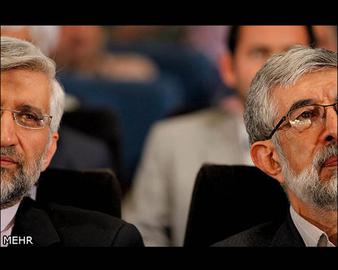 اصولگرایان امروز از روی دست اصلاح طلبان کپی کاری کردند و برای نامزد منصرف شده شان، جشن تقدیر برگزار کردند و از او به عنوان مرد تقوا و تدبیر یاد کردند. حدادعادل البته گفت که این صفت ها درست نیست، مرد اصلی علی است و او هم غلام علی .اما مهم ترین میهمان این مراسم، سعید جلیلی بود که اخیراً با علی خامنه ای هم دیدار کرده. رهبر جمهوری اسلامی به او گفته که از برنامه هایش کاملاً راضی بوده و باید مانند یک نخ تسبیح، ۴ میلیون نفری که به او رای دادند را منسجم کند. گویا درباره قالیباف هم توصیه هایی به جلیلی کرده است. امروز حدادعادل هم گفت از تشکیل یک حزب فراگیر استقبال می کند، حزبی که اول بار حرفش را باهنر به میان کشید، آنهم با حضور ناطق نوری. حالا کار به جلیلی رسیده است و حدادعادل و احتمالا مصباح یزدی. خودشان هم می دانند نمی شود و دوباره هر کس راه خودش را می رود ولی فعلاً درباره اش حرف می زنند.