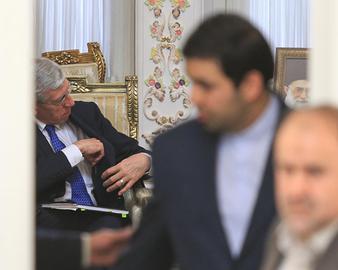 دیدار هیات پارلمانی انگلستان با ظریف