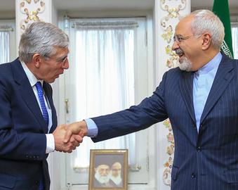 دیدار هیات پارلمانی انگلستان با ظریف