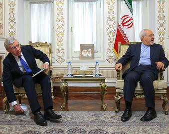 دیدار هیات پارلمانی انگلستان با ظریف