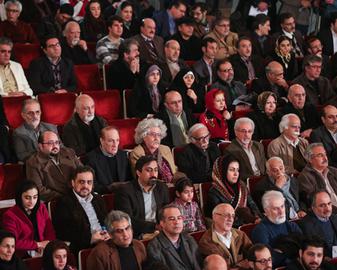 اولین دیدار رسمی روحانی و هنرمندان در تالار وحدت