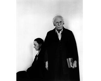 stieglitz o'keeffe جورجیا او کیف و آلفرد استیگلیتز نیویورک ۱۹۴۴
