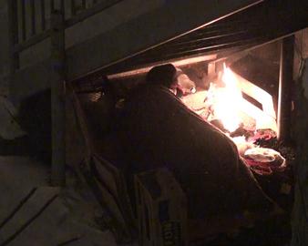 Tehran’s Homeless “Card-Boarders” Out in the Cold