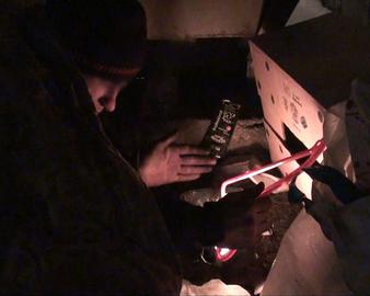 Tehran’s Homeless “Card-Boarders” Out in the Cold