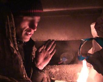 Tehran’s Homeless “Card-Boarders” Out in the Cold